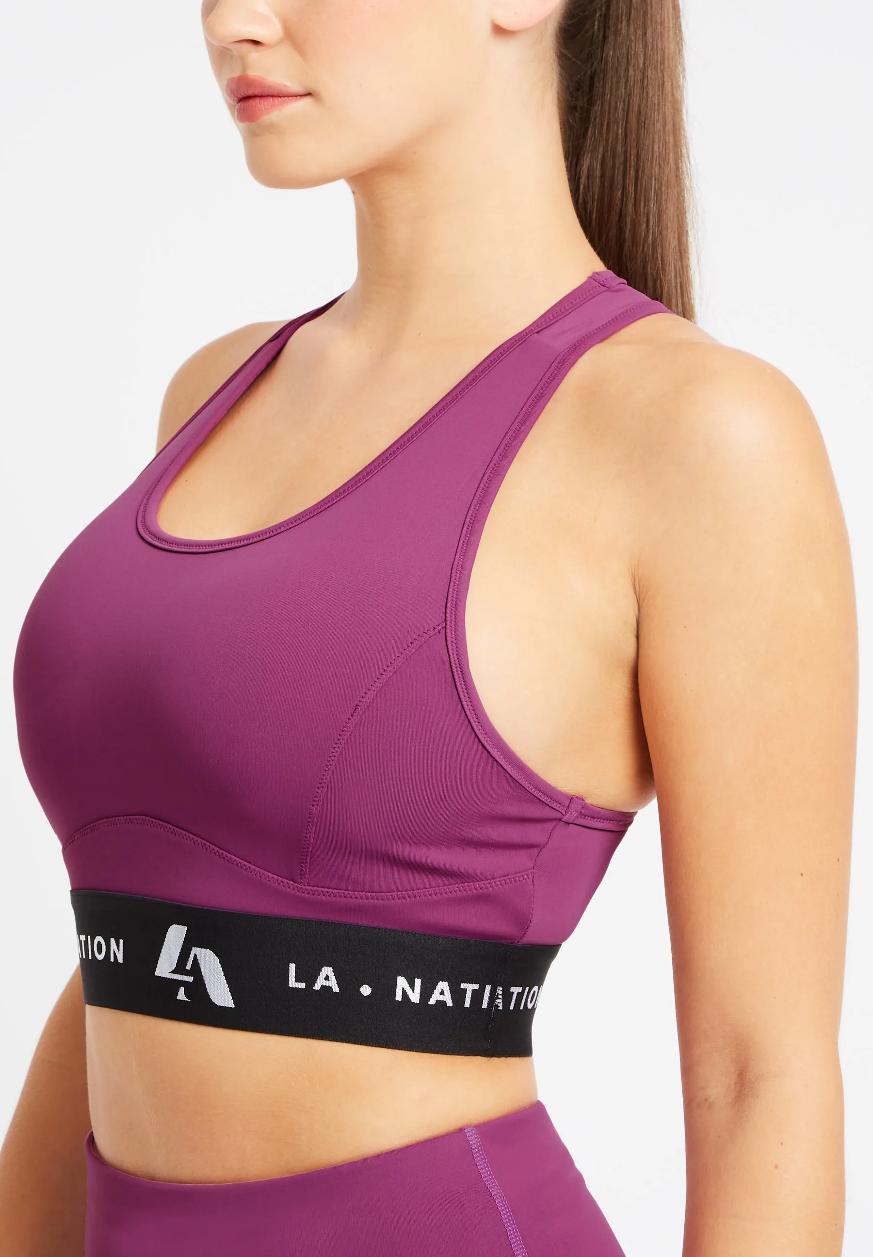 Signature Padded Sports Bra Multi-Pack: Black Purple