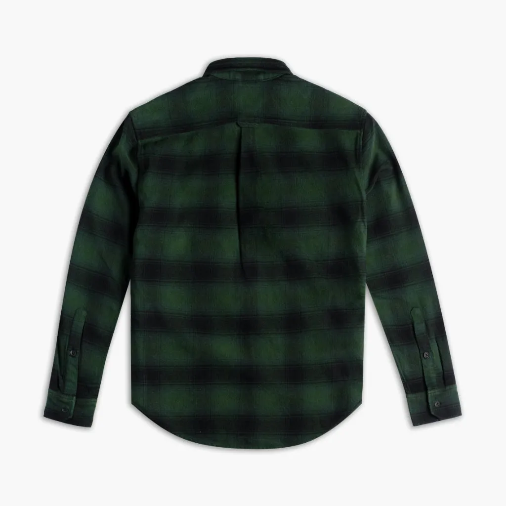 Summit Flannel Shirt | Evergreen