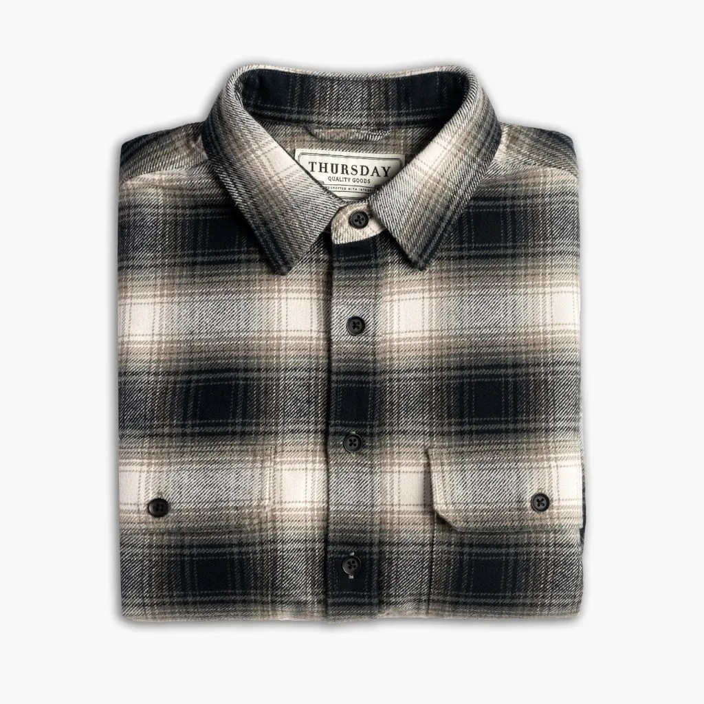 Summit Flannel Shirt | Timberwolf