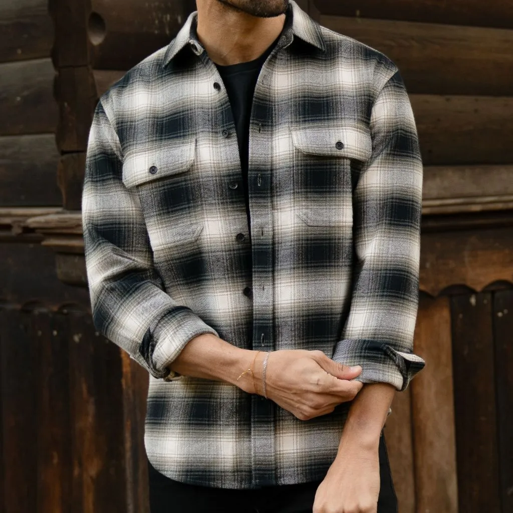 Summit Flannel Shirt | Timberwolf