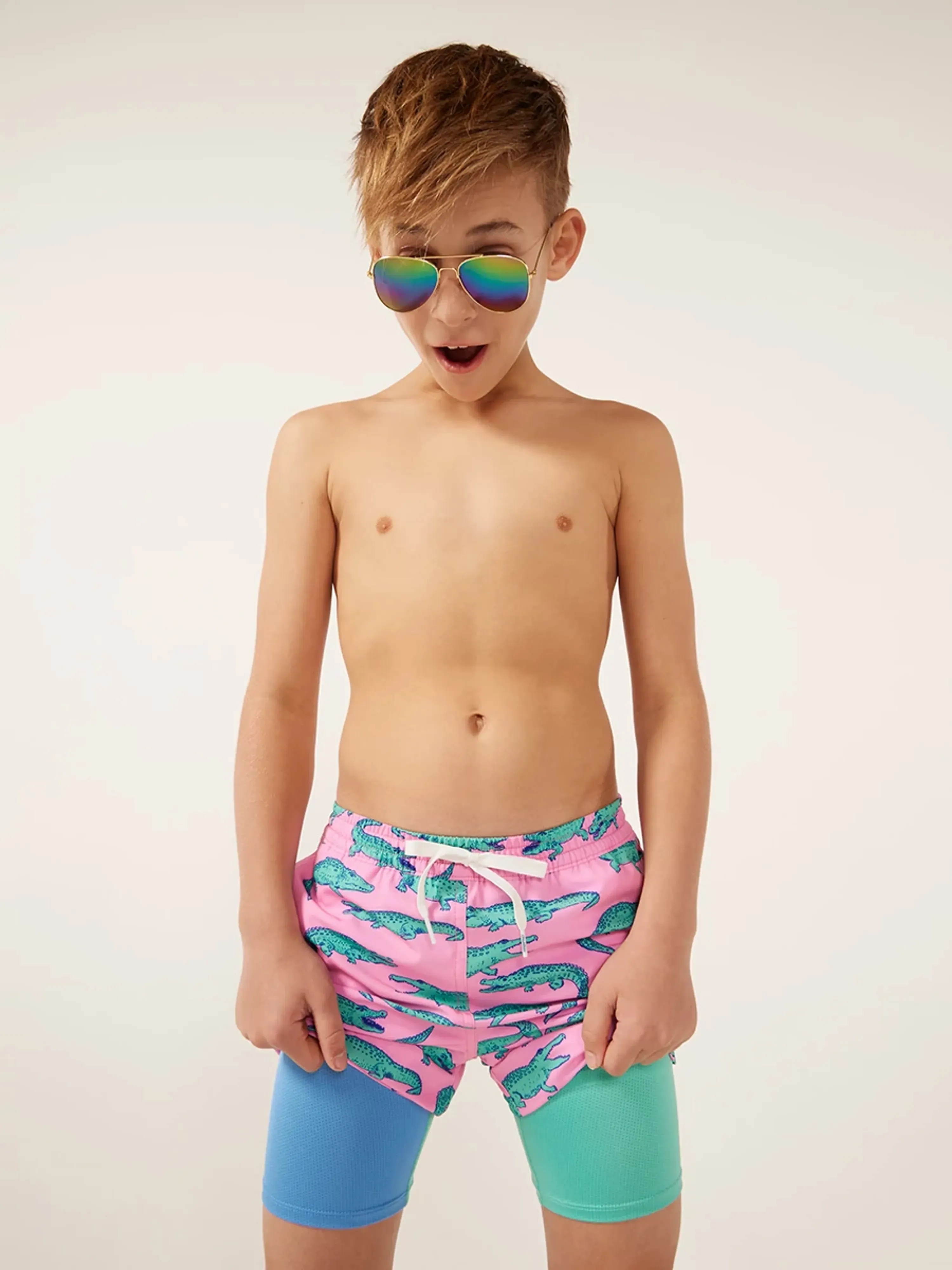 The Glades (Boys Classic Lined Swim Trunk)