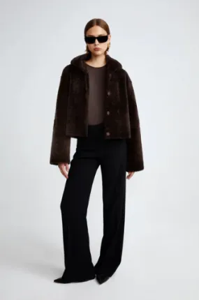 The Hooded Shearling Cooper Jacket