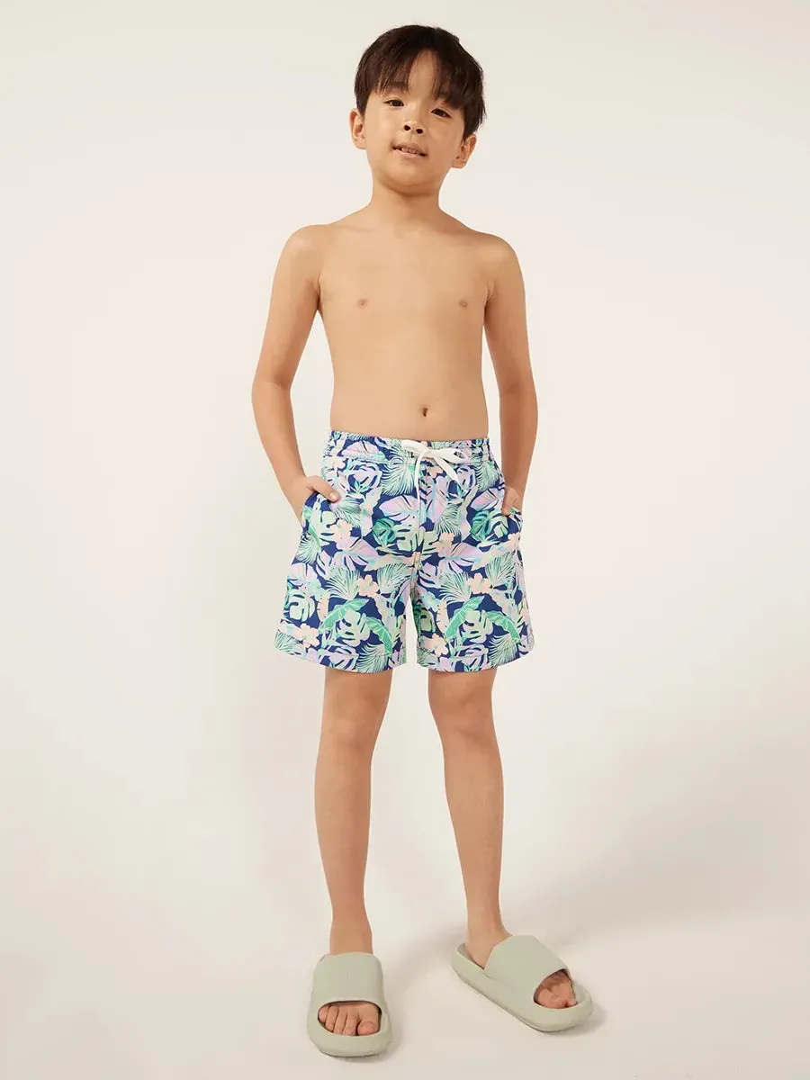 The Night Faunas (Boys Classic Lined Swim Trunk)