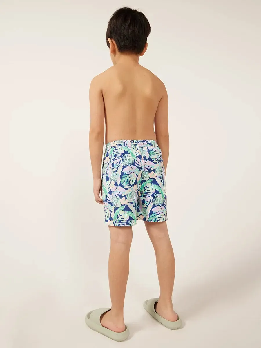 The Night Faunas (Boys Classic Lined Swim Trunk)