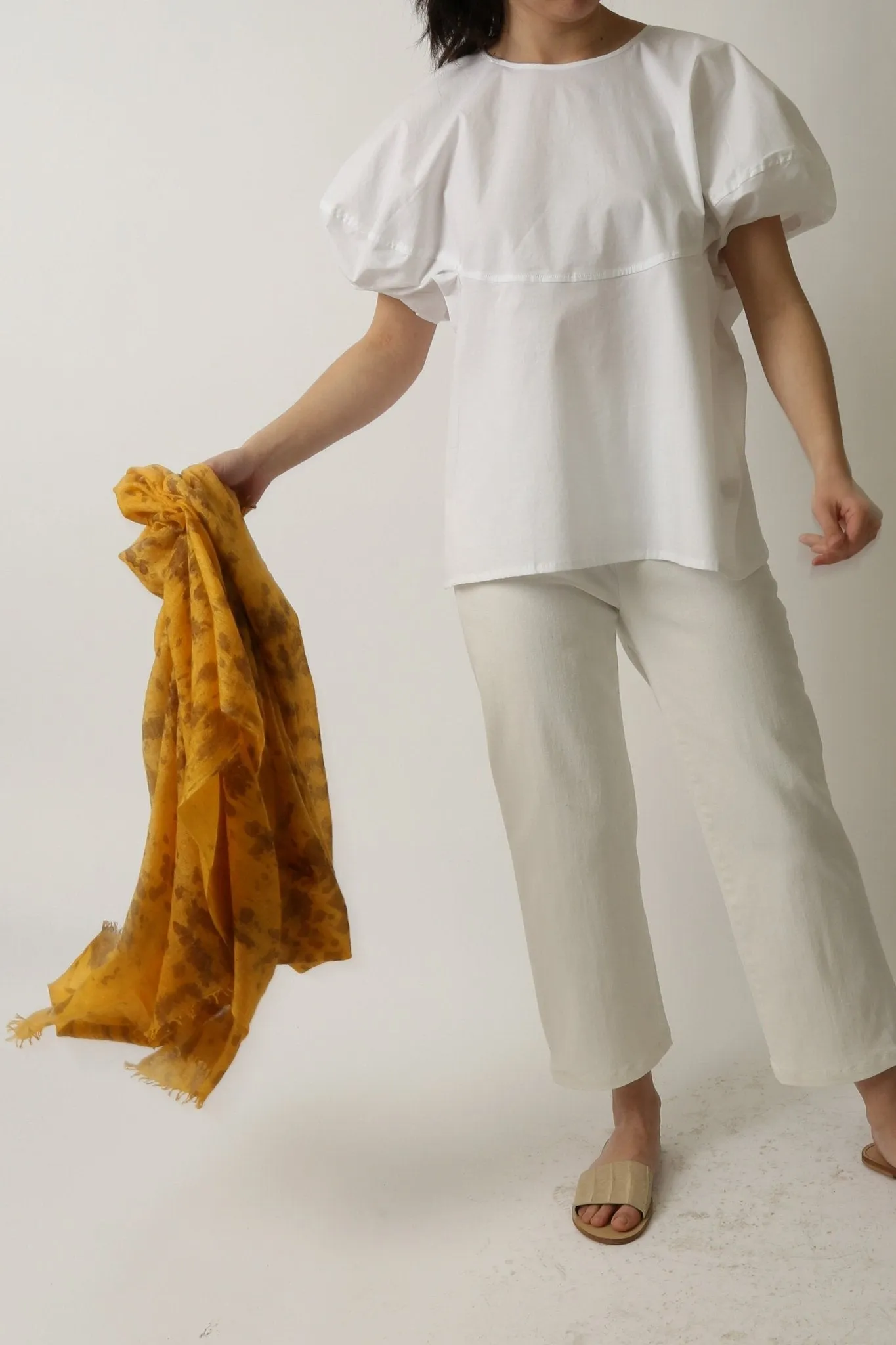 TUSCAN SUN SCARF IN HAND DYED CASHMERE