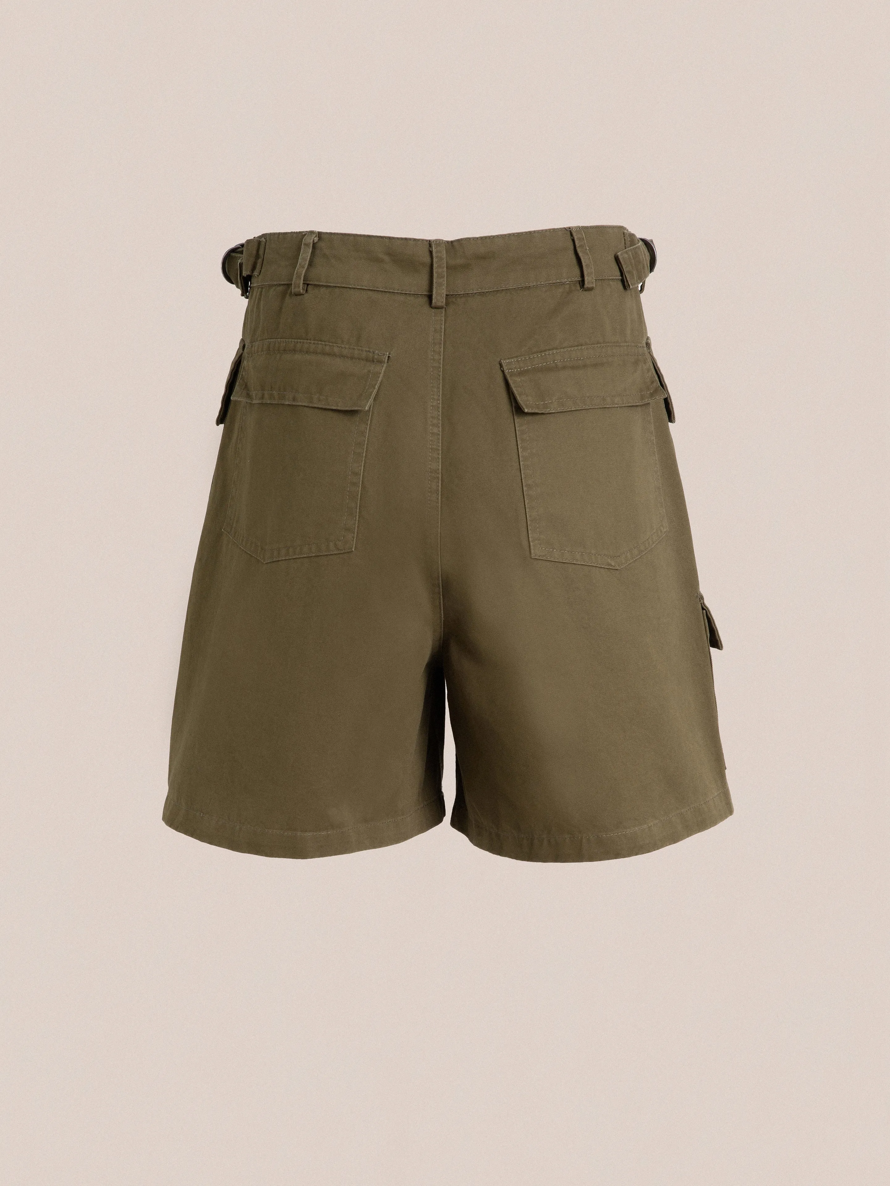 Twill Cargo Shorts