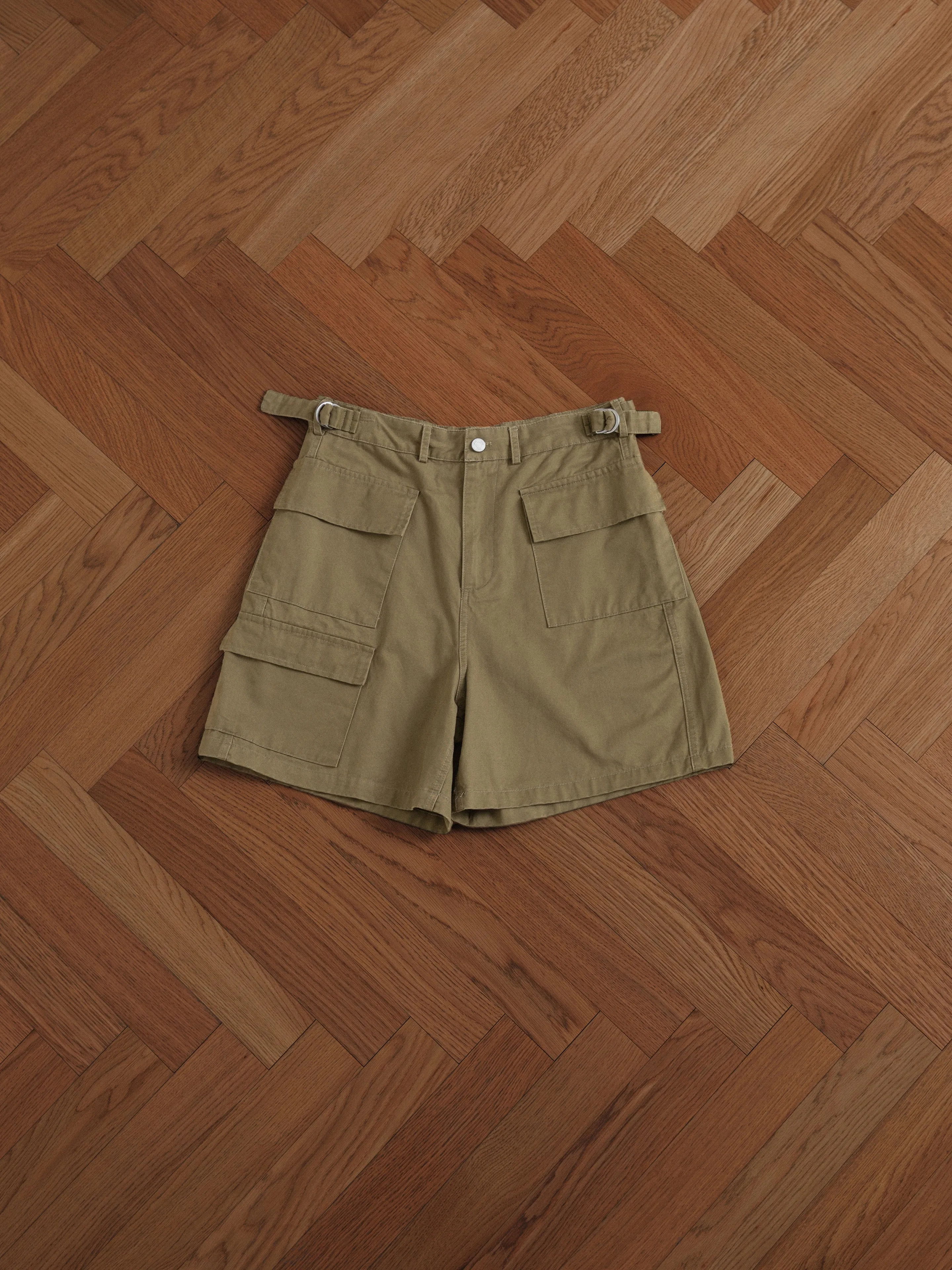 Twill Cargo Shorts