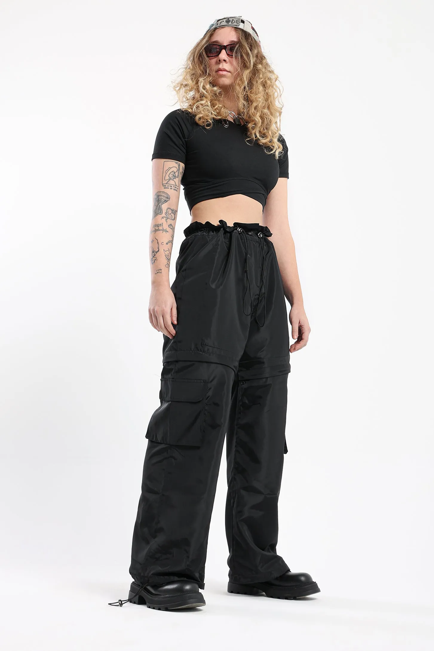 ULTIMATE CONVERTIBLE CARGO PANTS - BLACK