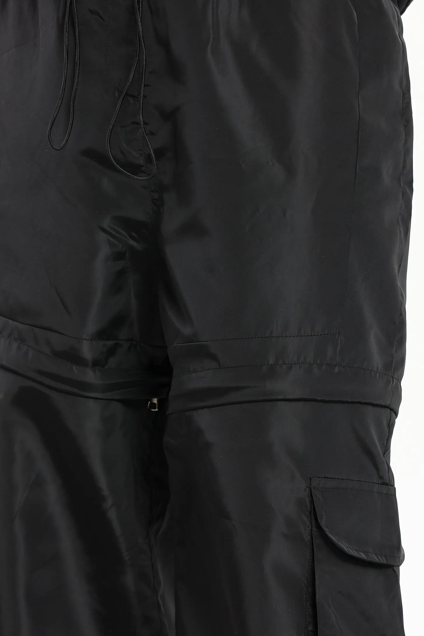 ULTIMATE CONVERTIBLE CARGO PANTS - BLACK