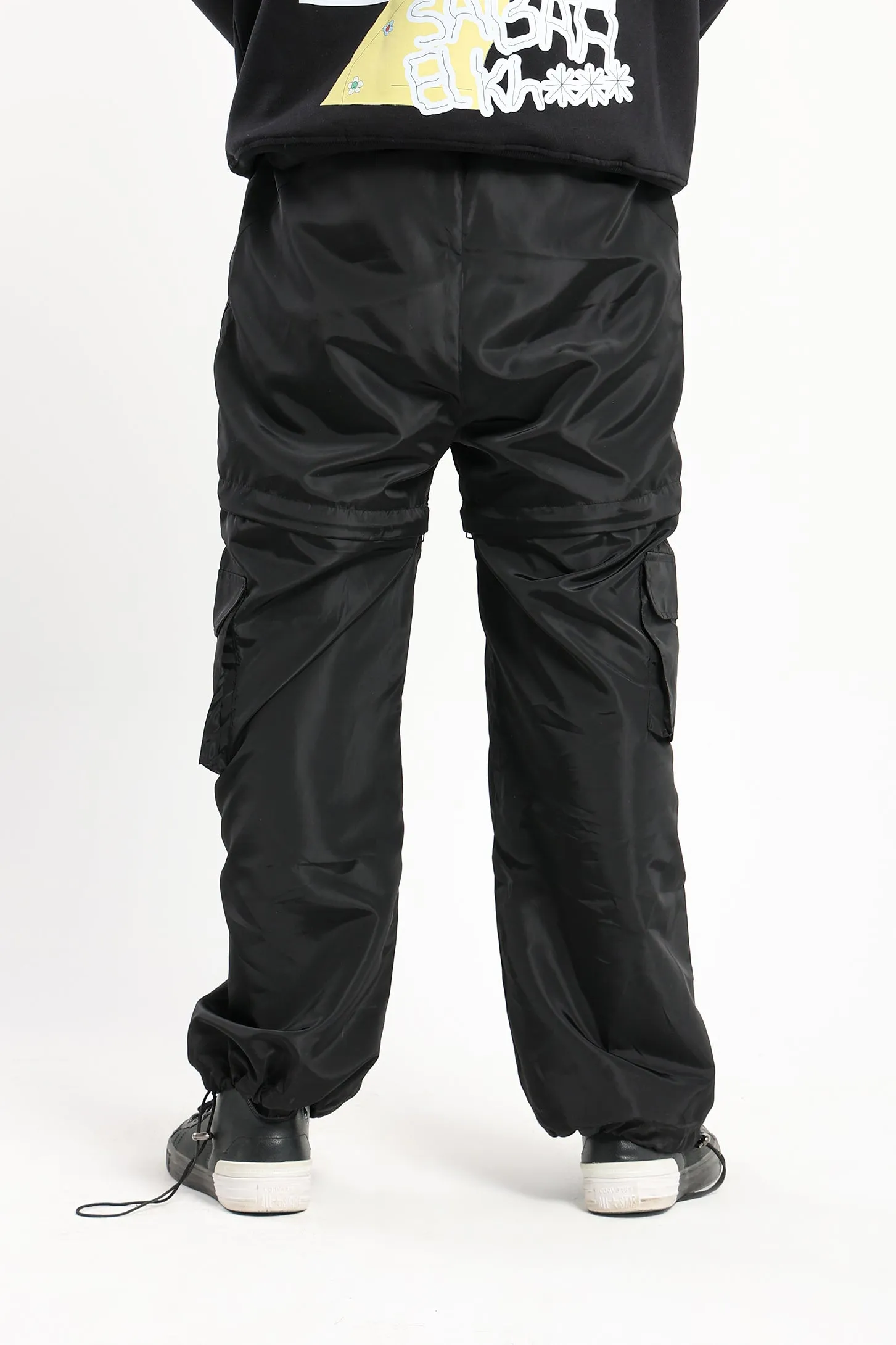 ULTIMATE CONVERTIBLE CARGO PANTS - BLACK