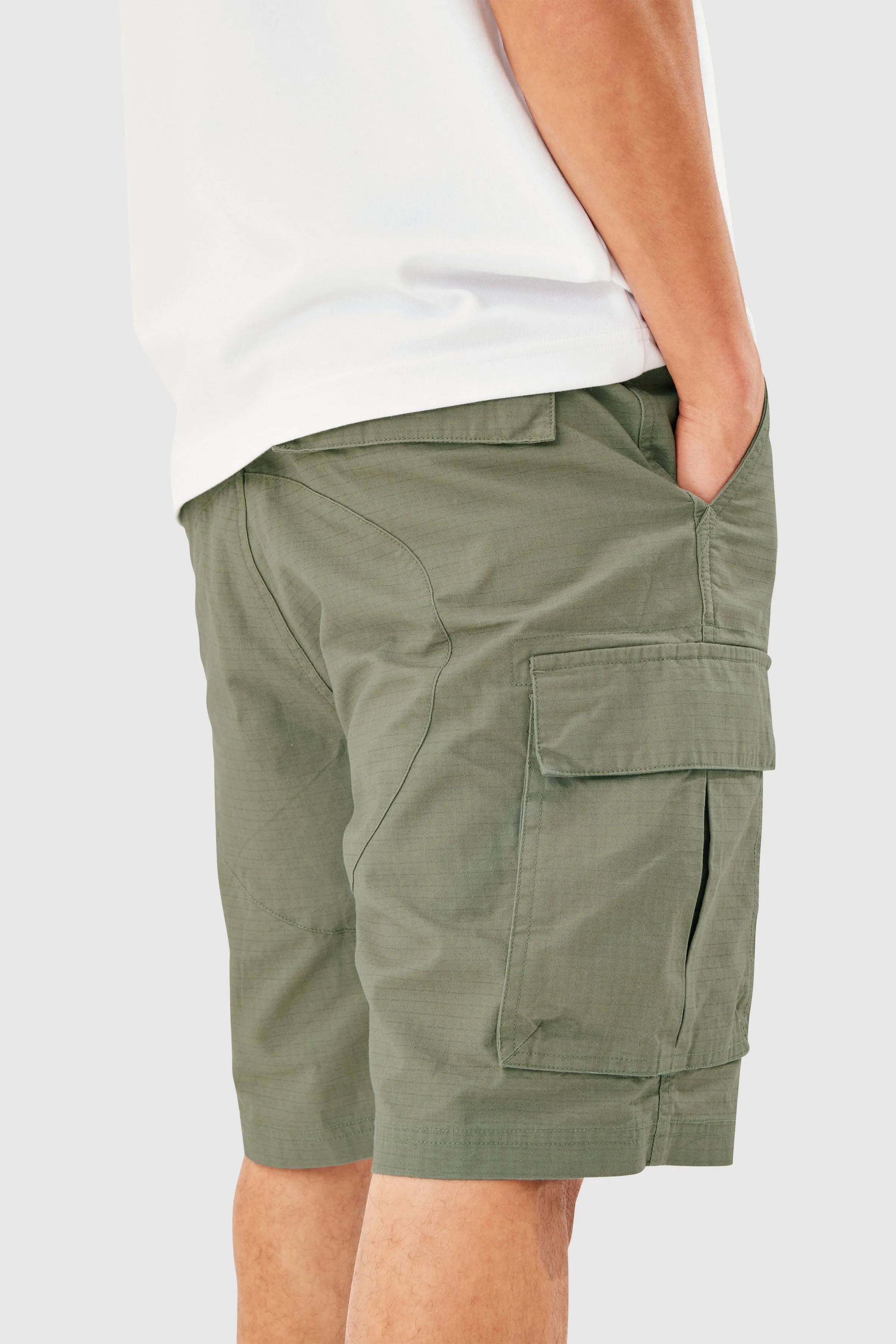 VOLANTE CARGO SHORT - SAGE KHAKI