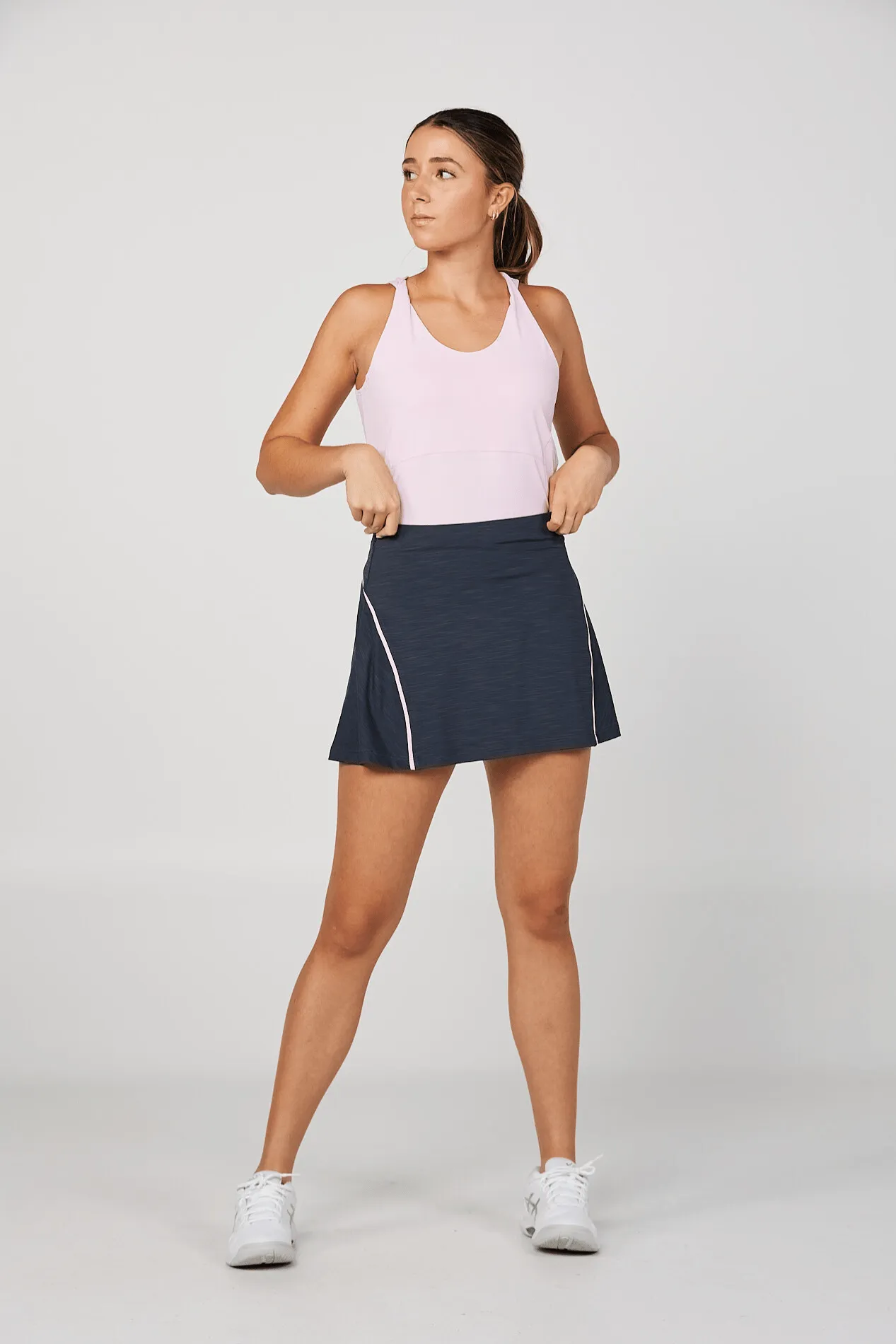 Women's 14" High-Waist Skort - Shades of Pink