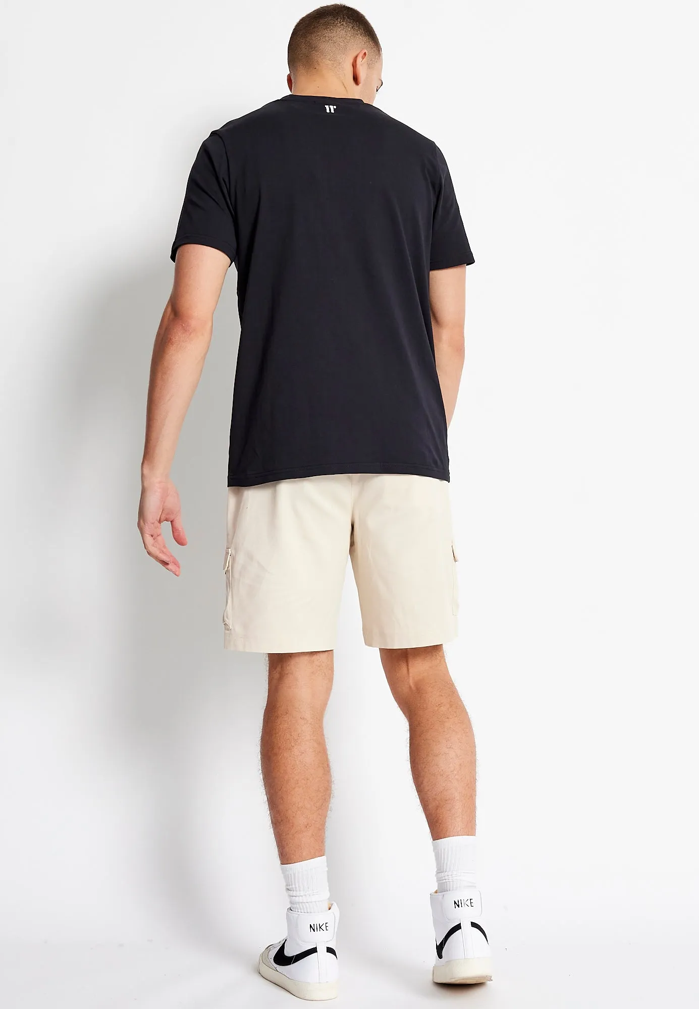 Woven Cargo Shorts - Stone