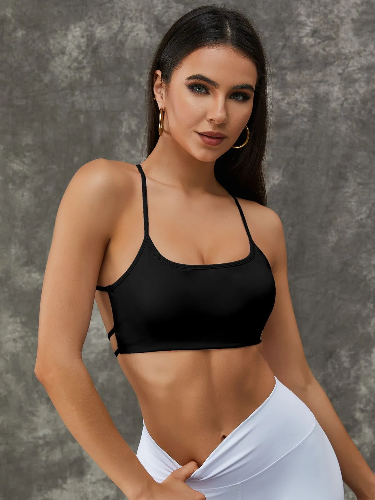 ZASUWA Female Cross Back Sports Bras